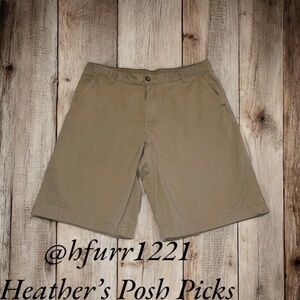 GEORGE MEN'S KHAKI SHORTS SIZE 36 WAIST